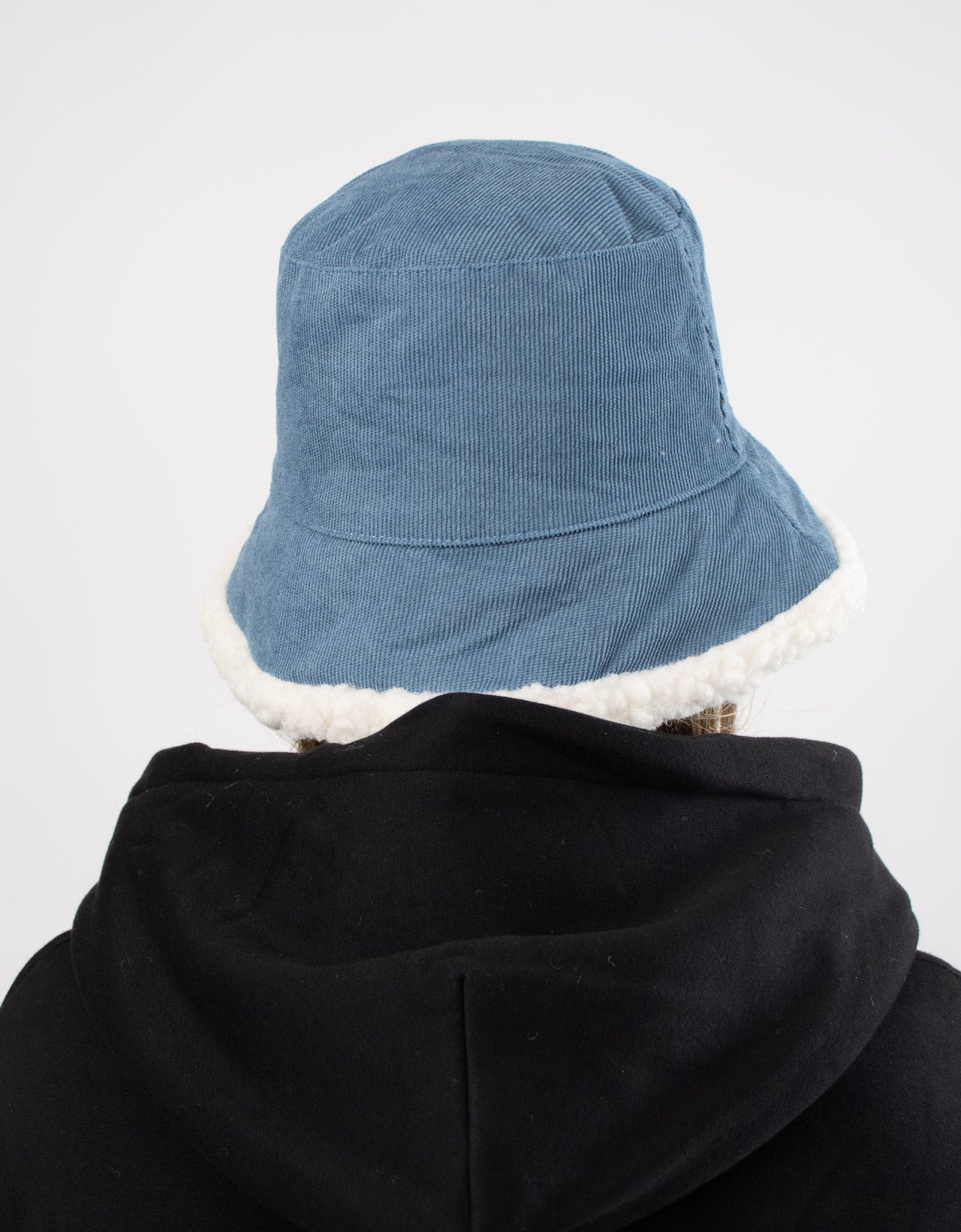 Teddy Bucket Hat - Denim